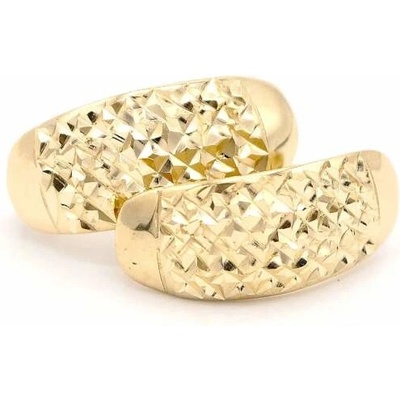 B&B Goldinvestic zlaté s mřížkovaným gravírováním N5667-585/1000