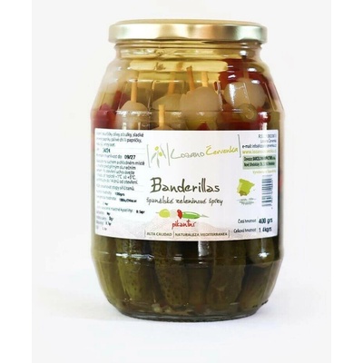 Lozano Červenka Nakládané zeleninové špízy Banderillas 450 g – Sleviste.cz