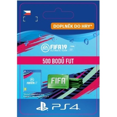 PlayStation FIFA 19 Ultimate Team - 500 FIFA Points CZ