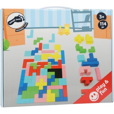 Small Foot dřevěný tetris