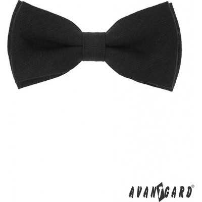 Avantgard Premium lněný s kapesníčkem 609-23 černá