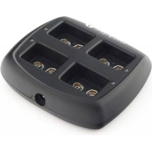 everActive Зарядно устройство everActive NC109, за 9V NiMh (R22) батерии, 7.2V/8.4V, 4 гнезда (NC109) Зарядно за батерии