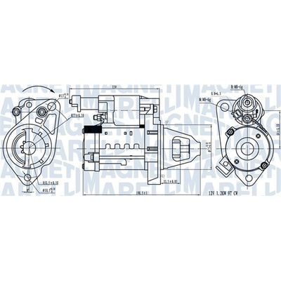 Startér MAGNETI MARELLI 063721642610