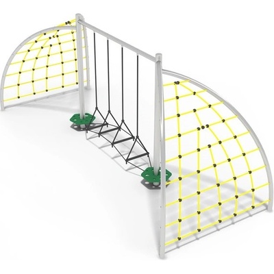 Playground System Šplhací sestava z nerezu Wings 16141