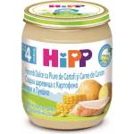 HiPP Био Пюре HiPP Царевица с картофи и пуешко месо 125 гр. - 4+ месеца