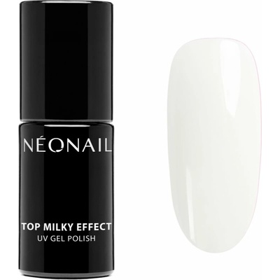 NEONAIL Top Milky Effect gelový vrchní lak na nehty odstín Creamy 7.2 ml
