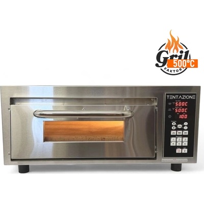 Pizza Party Tentazione MAX GT4 41x41 Elektrická pizza pec 3000W 500°C BISCOTTO 2cm