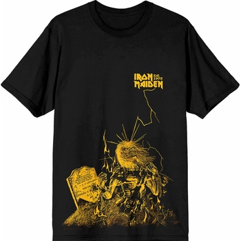 Iron Maiden tričko Est.1975 Life After Death Lightning čierna