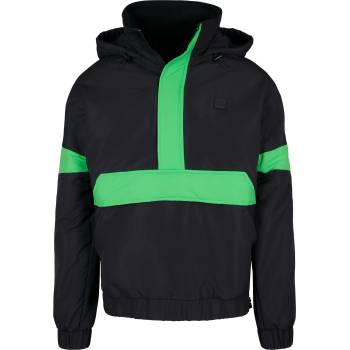 Urban Classics Мъжко яке в черно от Urban Classics Neon Mix Pull Over Jacket UB-TB3201-01191 - Черен, размер L