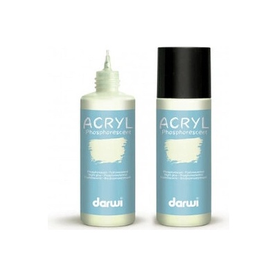 Darwi Night Glow svítící akrylová barva 80 ml