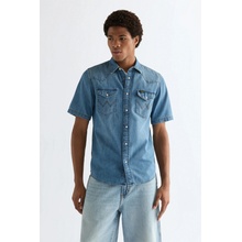 Wrangler Western pánska košeľa 112378394 denim