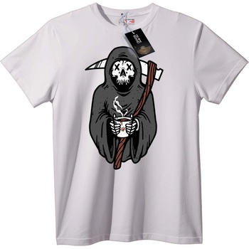 NOONEBRAND Тениска Жетварят Кафе - XS, Black