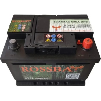 ROSSBAT Power 62Ah 520A right+
