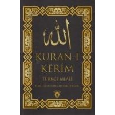 Kuran-i Kerim Türkce Meali