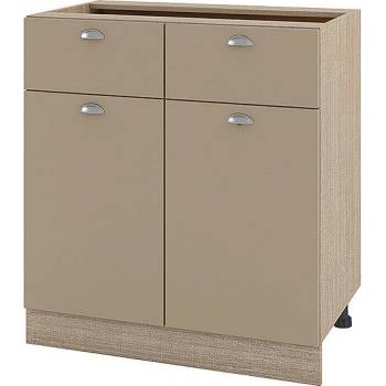 Image 1 of ИРИМ Долен кухненски шкаф Сити МФ-Капучино мат-11-26 80 см