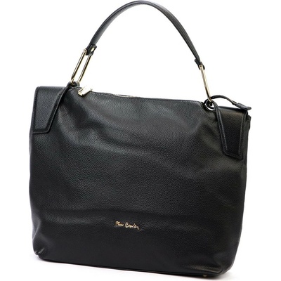 Pierre Cardin 55092 FRZ čierna dámska kožená taška cez rameno 36 x 33 x 12 cm