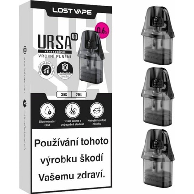 Lost Vape Ursa V3 0,6 Ohm 3 ks