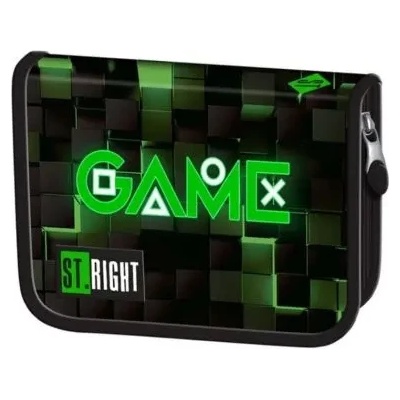 St. Majewski St. Right Green Game ученически несесер с 1 цип