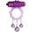 Adam & Eve Triple Ball Bangin Vibrating Ring Pink