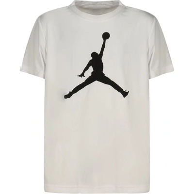 Nike Детска тениска с къс ръкав jordan, Размер 13-15a, Цвят Бяло (954293_bi001whi)
