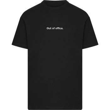Mister Tee Тениска Out Of Office EMB Tee black XXLUB-MT4051-00007 - Черен, размер L