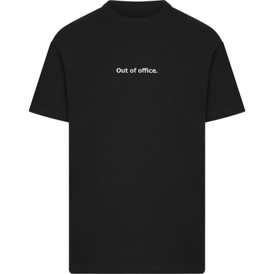Mister Tee Тениска Out Of Office EMB Tee black XXLUB-MT4051-00007 - Черен, размер L