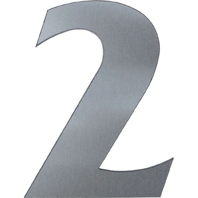 Kateon Nerezové domovní číslo popisné - FRANCE varianta: číslo 2 – Zbozi.Blesk.cz