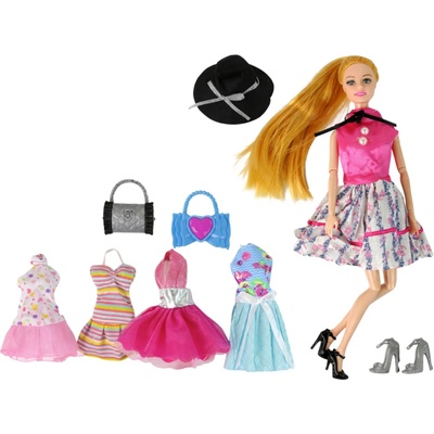 Lean Toys Súprava Emily s oblečením