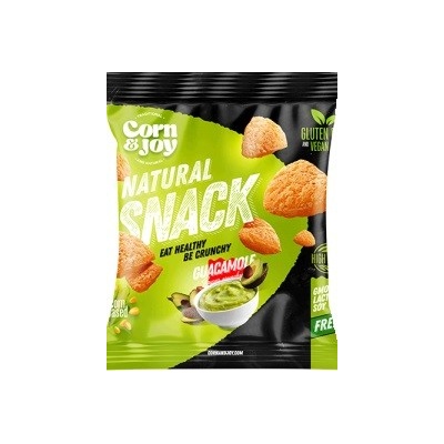 Corn & Joy Bezlepkový Snack kukuřičný s příchutí guacamole 40 g