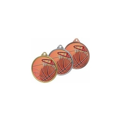 Poháry Bauer Kovová medaile MDL001M03 Basketball