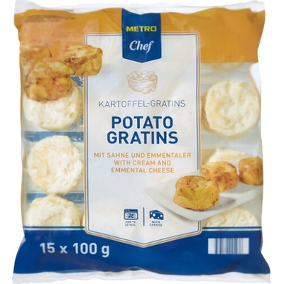 Metro Chef Gratinované zemiaky 15 x 100 g