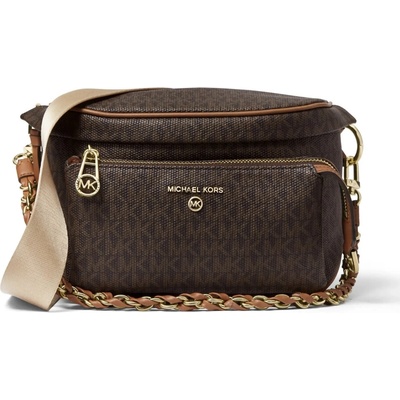 Michael Kors Slater logo hnědá