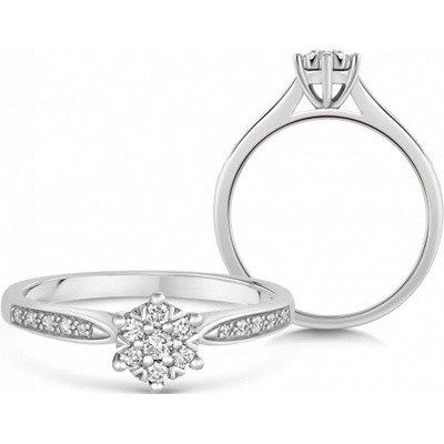 Sofia Diam zlatý prsten s diamanty AUBFKW04GEP H I