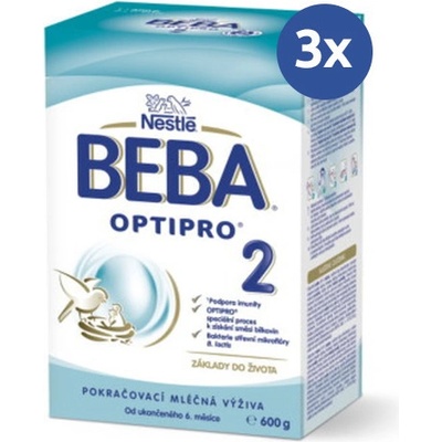 Beba optipro 2 3 x 600 g