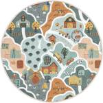 Mila Home Детско килимче за игра подходящо за пране ø150 cm Farmer's Life - Mila Home (HKC-YuvHali-421-150x150)