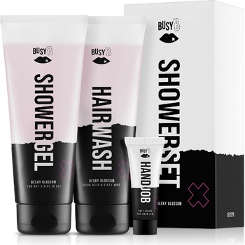 Angry Beards BusyB Shower Set Becky Blossom