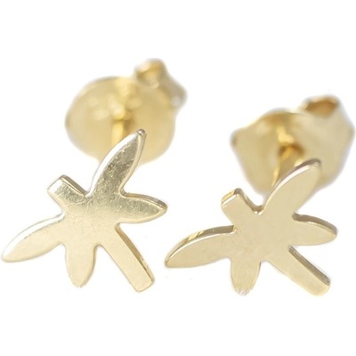 Glare zlaté náušnice napichovacie 202S