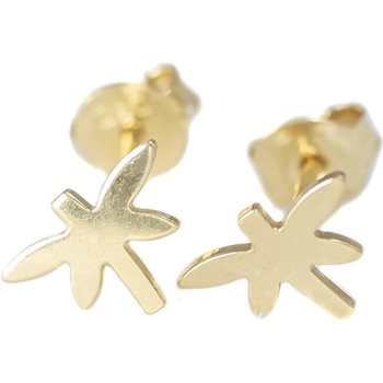 Glare zlaté náušnice napichovacie 202S