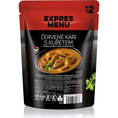 Expres Menu Červené kari s kuřetem 600 g