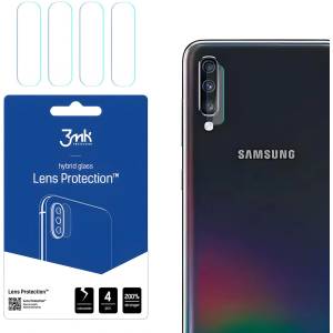 3mk Protection 4x Стъкло за камера 3mk за Samsung Galaxy A70/Galaxy A70s - Прозрачен KP20917