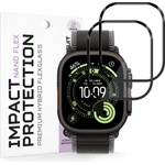 Techsuit Протектор за Apple Watch Ultra / Ultra 2 / Ultra 3 - Nano Flex (2 pack) - Techsuit - Черен