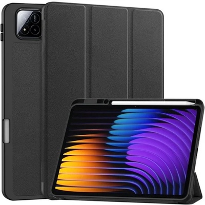 Gigapack Xiaomi Pad 8 Pro GIGAPACK Tok стоящ, с кожен ефект, активен FLIP, моливник, ЧЕРЕН GP-168359 (GP-168359)