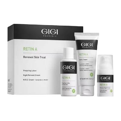 GIGI Retin A Комплект Renewal Skin Treat, 3 части