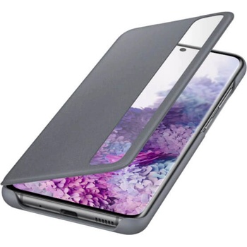 Image 1 of Samsung Оригинален Калъф за SAMSUNG S20 Plus, Clear View, EF-ZG985CJ, Сив
