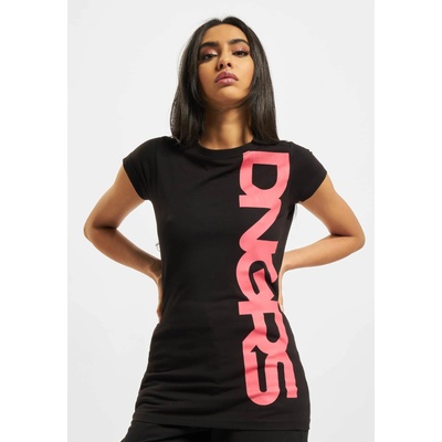 Dangerous DNGRS Дамска Тениска Dangerous DNGRS Classic T-Shirt black/pink XSUB-DLTS3022-03973 - Камуфлаж, размер XS