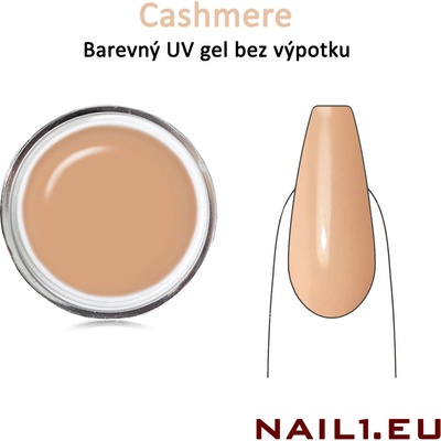 Nail1 Barevný UV gel bez výpotku Cashmere 5 ml