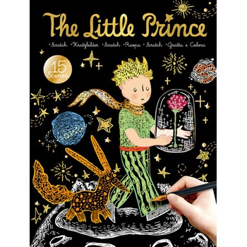 Škrabací obrázky Malý princ