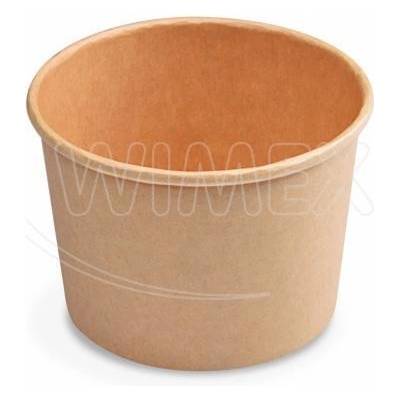 Papierová miska PAP PE kraft O115mm 500ml `M`