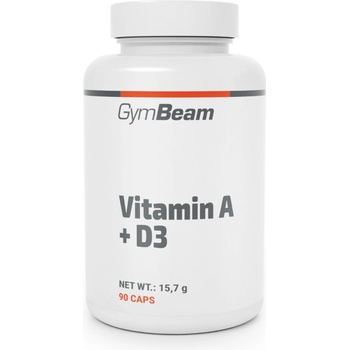 GymBeam Витамин A + D3 90 капс