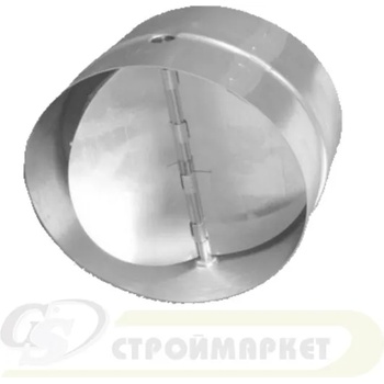 Image 1 of VENTS КЛАПА ОБРАТНА rskt ЗА ВЪЗДУХОВОД ф125 МЕТАЛНА